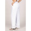 Women's Straight Leg Linen Pants - M.RENA - 3 of 4