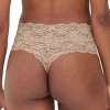Skarlett Blue Women's Goddess Lace High-Rise Thong 371101 - 3 of 3