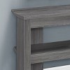 Syemin TV Stands and Consoles 42" Console Media Entertainment Center with Storage Shelves Mid Century Modern TV Console, Gray, 42"*15.5"*19.75" - 3 of 4
