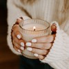 Sweet Water Decor Hello Fall 11oz Ribbed Jar Candle - 3 of 4