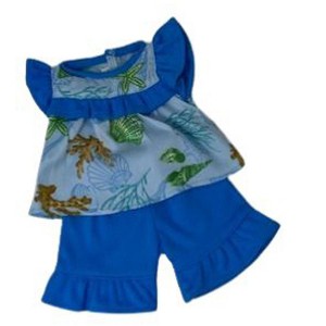 Doll Clothes Superstore Under The Sea Outfit Compatible With 18 Inch Girl Dolls Like Our Generation American Girl My Life Dolls - 1 of 4