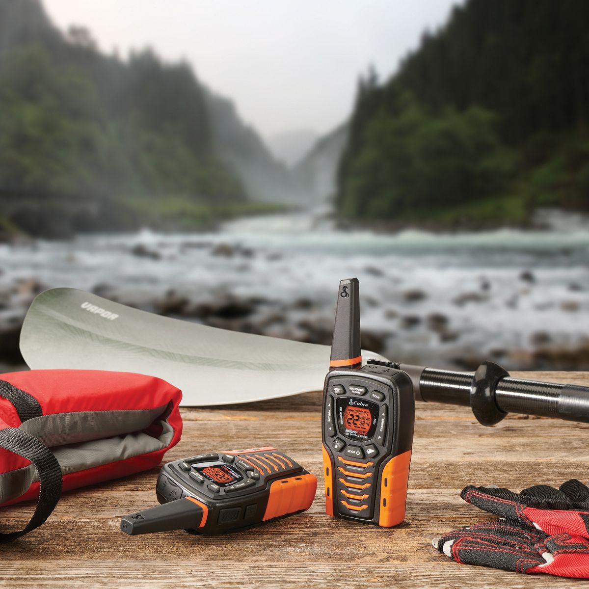 Cobra® microTALK® ACXT645 Rechargeable Walkie-Talkies for Family with NiMH Batteries, up to 35-Mile Range, FRS 22 Channels, Waterproof, NOAA®, Pa... - thumbnail 6