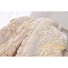 NicBex Luxury Chinchilla Faux Fur Gilded Throw Blanket for Bed Chair Sofa - 3 of 4