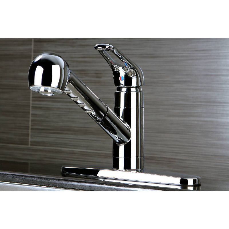 Pull-Out Sprayer Kitchen Faucet - Kingston Brass, 3 of 4