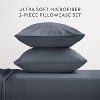 Set Of 2 Solid Pillowcases - Ultra Soft, Easy Care - Becky Cameron - 2 of 4