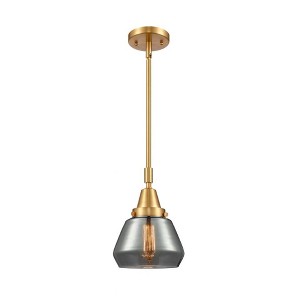 Fulton - 1 Light Stem Hung Mini Pendant In Industrial Style-10.13 Inches Tall and 7 Inches Wide - 1 of 1