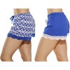 Just Love Women’s Pajama Shorts – Soft Cotton Lounge Sleep Shorts with Drawstring Waist - 2 of 4
