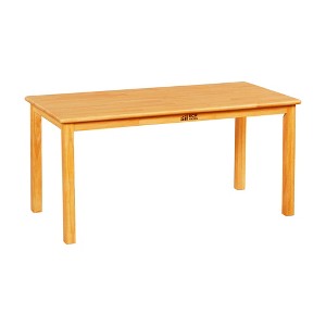 ECR4Kids 24in x 48in Rectangular Hardwood Table with 22in Legs - 1 of 4