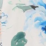 white light blue-floral