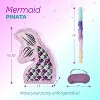 4E's Novelty Mermaid Pinata with Bat & Blindfold – Ultimate Mermaid Birthday Party Supplies & Decor - 3 of 4