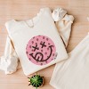 Simply Sage Market S.W.Smiley Smiley Face Strawberries Lightweight Garment Dyed Sweatshirt - 3 of 4