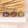 Glass Mini Autumn Speckle Pumpkin Set of 3 - 2 of 4