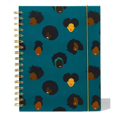 Undated Planner 7"x9" Pop of Color - Be Rooted