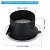Unique Bargains ABS Plastic Adjustable Round With Screen Bathroom Air Vent Cover - 2 of 4