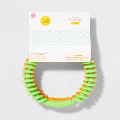 Flexible Dive Rings 2pk - Sun Squad&#8482;