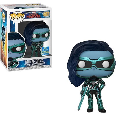 Funko POP! Captain Marvel Minn-Erva SDCC 2019 Summer Convention Exclusive Figure #487!