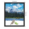 Amanti Art Grace Brushed Metallic Black Narrow Picture Frame - 4 of 4