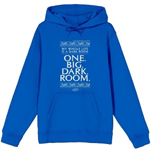 Beetlejuice My Whole Life Is A Dark Room Adult Long Sleeve Hoodie - 1 of 2