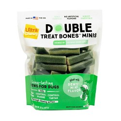 Ultra Chewy Double Bones Bacon And Cheese Flavor Dry Dog Treats Value ...