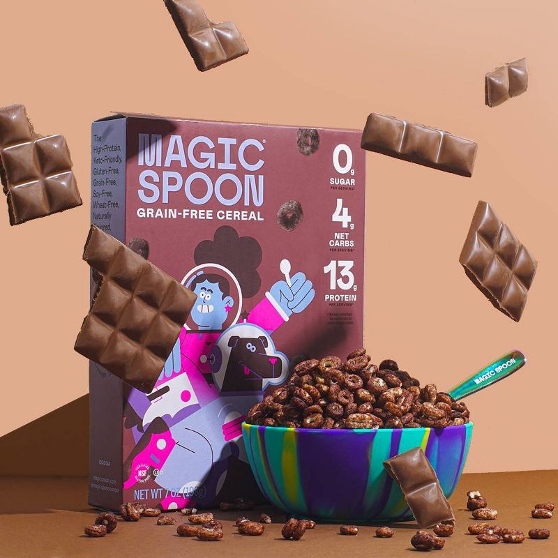 Magic Spoon Cocoa Keto and Grain-Free Cereal - 7oz, 4 of 8