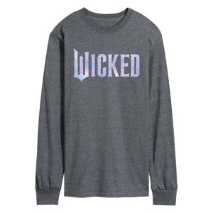 Men's - Wicked - Sparkle Logo Long Sleeve Graphic T-Shirt - 1 of 4