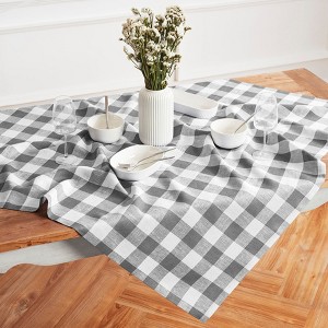 Solino Home Linen Buffalo Check Table Throw - 1 of 4