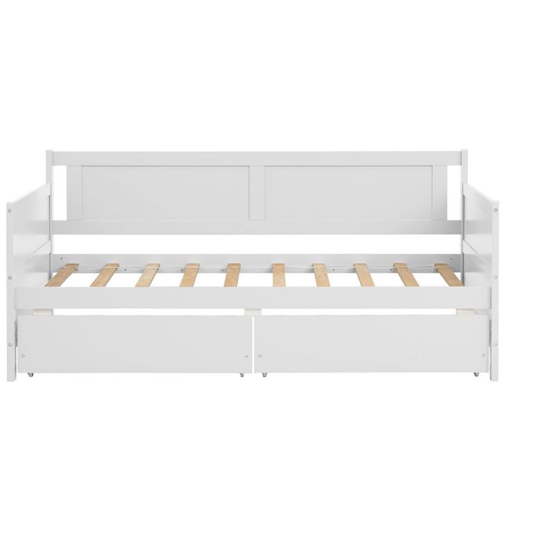 Twin Size Platform Daybed With 2 Storage Drawers - ModernLuxe, 5 of 7