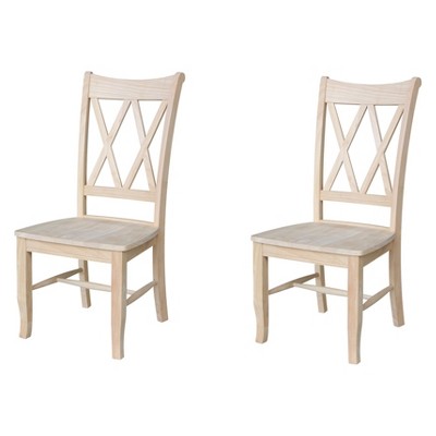 Unfinished best sale kitchen chairs