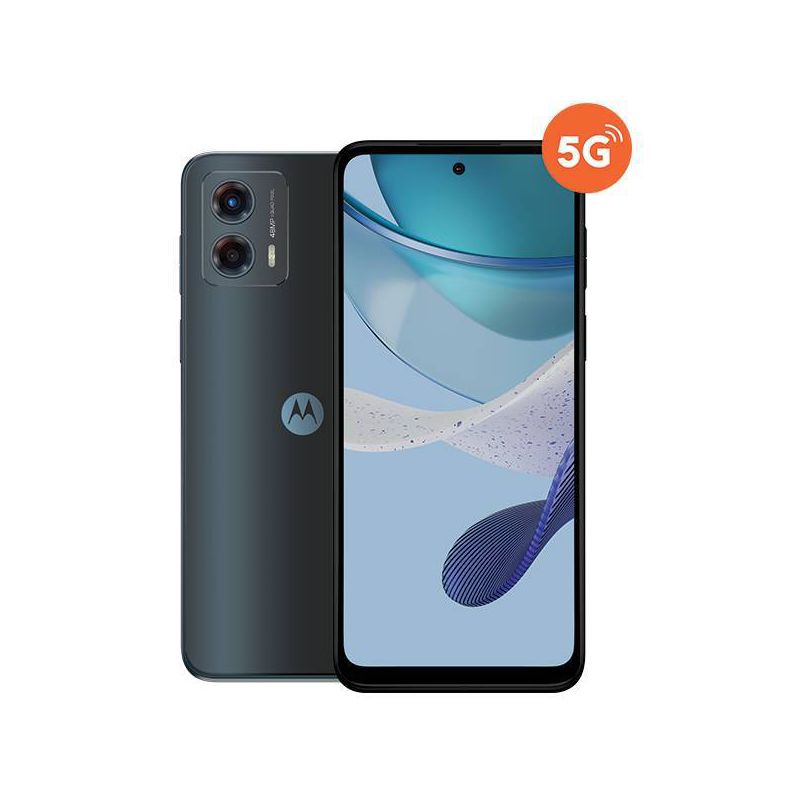 Consumer Cellular Motorola Moto G 5G 2023 (64GB) - Ink Blue, 1 of 15