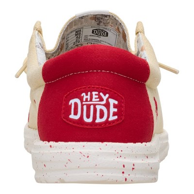 HEYDUDE Men Wally Embroidered Crawfish , Boulder Tan/Multi, M11 — фото 6