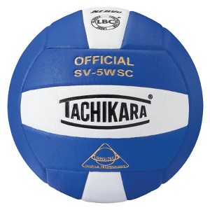 Tachikara RYW Indoor Sensi Tec Composite Competition Volleyball - Royal/White - 1 of 1