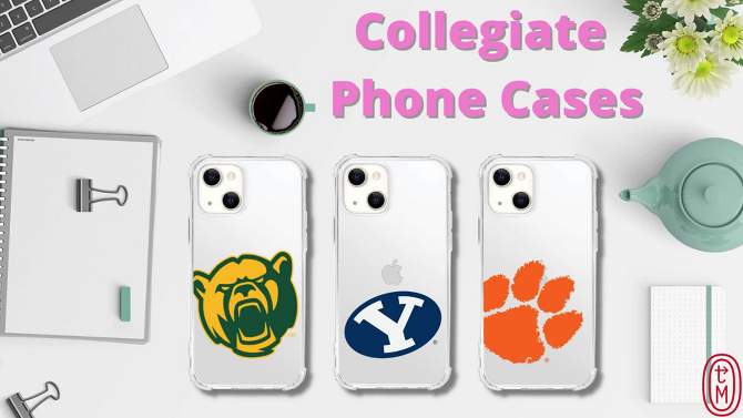 NCAA Michigan Wolverines Clear Tough Edge Phone Case - iPhone 13 mini, 2 of 5, play video