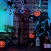 Outsunny 65.25" Life Size Outdoor Halloween Decorations Talking Circus Clown with Balloon, Animated Prop with Sound and Motion Activated - 2 of 4
