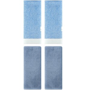 REGALWOVEN 4 Pcs Kitchen Bath Soft Absorbent Hand Towel Set - 1 of 4