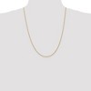 Black Bow Jewelry 1.85mm 10k Yellow Gold D/C Quadruple Rope Chain Necklace - 2 of 4