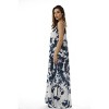 Riviera Sun Womens Maxi Dress  Tie Die Spaghetti Strap Long Sundress  Summer Dresses - 2 of 3