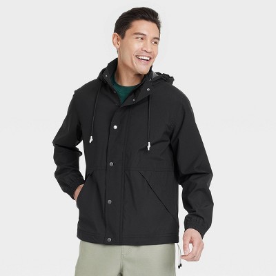 Men's Hooded Rain Coat - Goodfellow & Co™