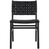 Taika Woven Leather Dining Chair (Set of 2) - DCH4000 - Safavieh - 2 of 4