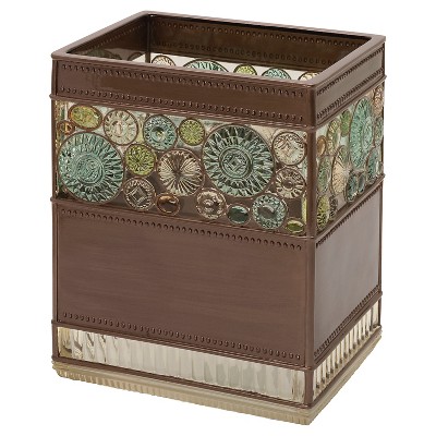 Boddington Resin Artisan Waste Basket Bronze - India Ink