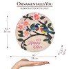 Blossoming Songbirds Positivity Stepping Stone, 9.5" Happiness Garden Decoration and Support Gift| OrnamentallyYou - 3 of 4
