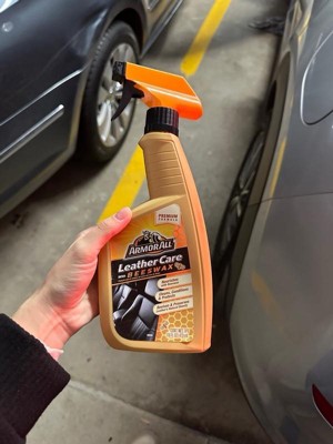 Armor All Car Leather Care Spray , Leather Cleaner and Protectant for Cars,  Trucks and Motorcycles, 16