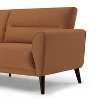 MINIMORE Modern 85''W Bess 3Seater Round Arms Sofa - 3 of 4