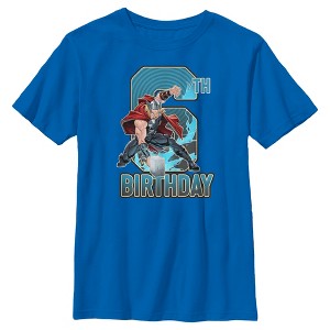 Boy's Marvel Thor Hammer 6th Birthday T-Shirt - 1 of 4