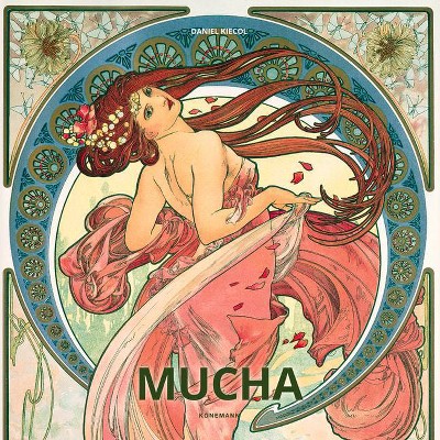  Mucha - (Artist Monographs) by  Daniel Kiecol (Hardcover) 