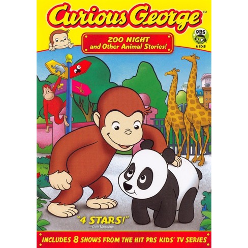 Curious George Zoo Night And Other Animal Stories Dvd Target