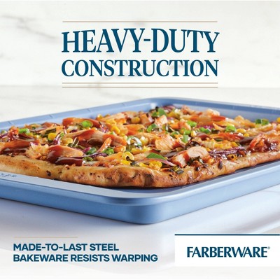 Blue Nonstick Steel 11" x 17" Cookie Baking Sheet