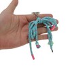 Unique Bargains Braided Bow with Love Buckle Handbag Charm 1 Pc - 4 of 4