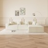 Modular L-Shaped Sectional Sofa with Reversible Chaise, Deep Seat Cushions, Comfortable Couch for Living Room - 4 of 4