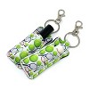 Wrapables 10 Pack Chapstick Holder Keychain with 10 Pieces Metal Clasps, Tennis - 2 of 4