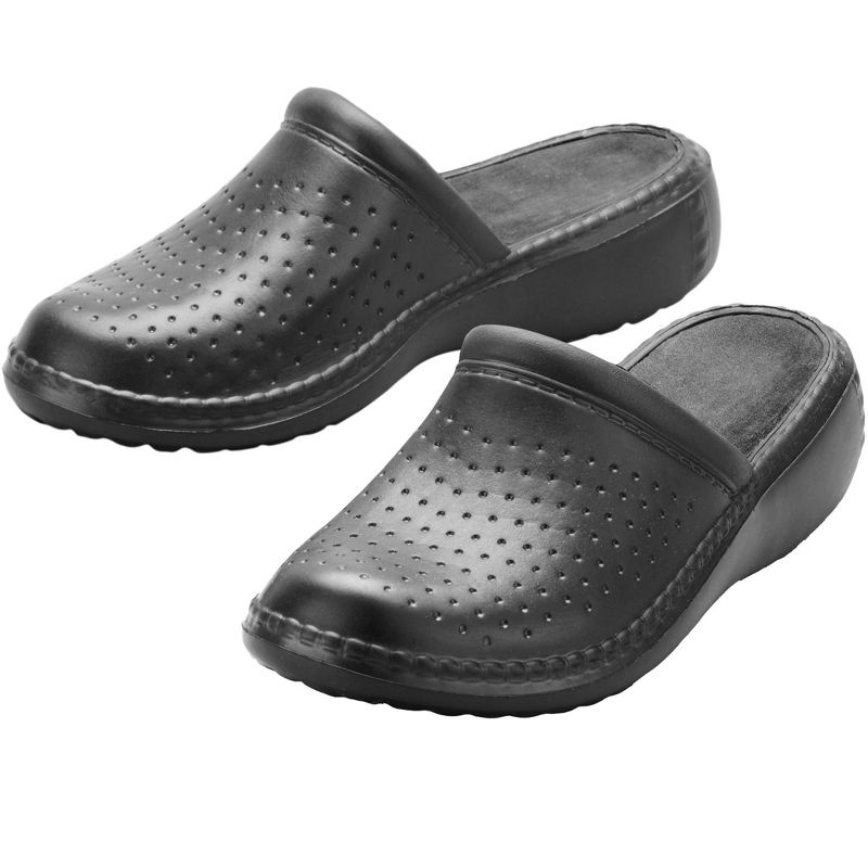 Collections Etc Lightweight All Weather Waterproof Comfort Clogs, 2 of 5